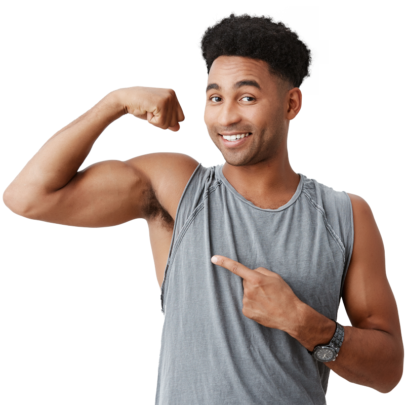 Personal Lab Testing Banner Mens Health Flexing