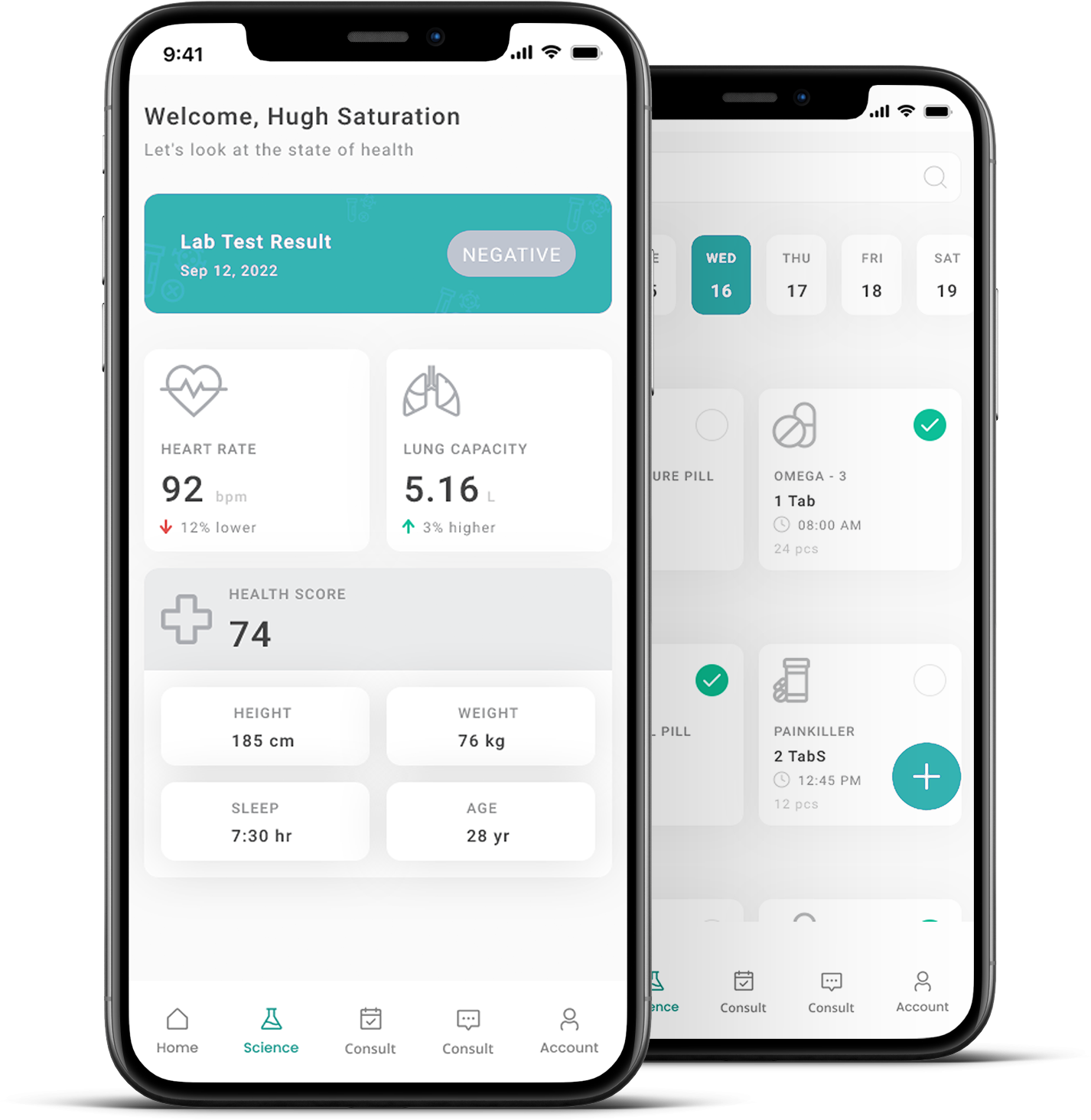 two phone app front facing heailBOX Medical Clinics heailBOX Medical Clinics 9 Image
